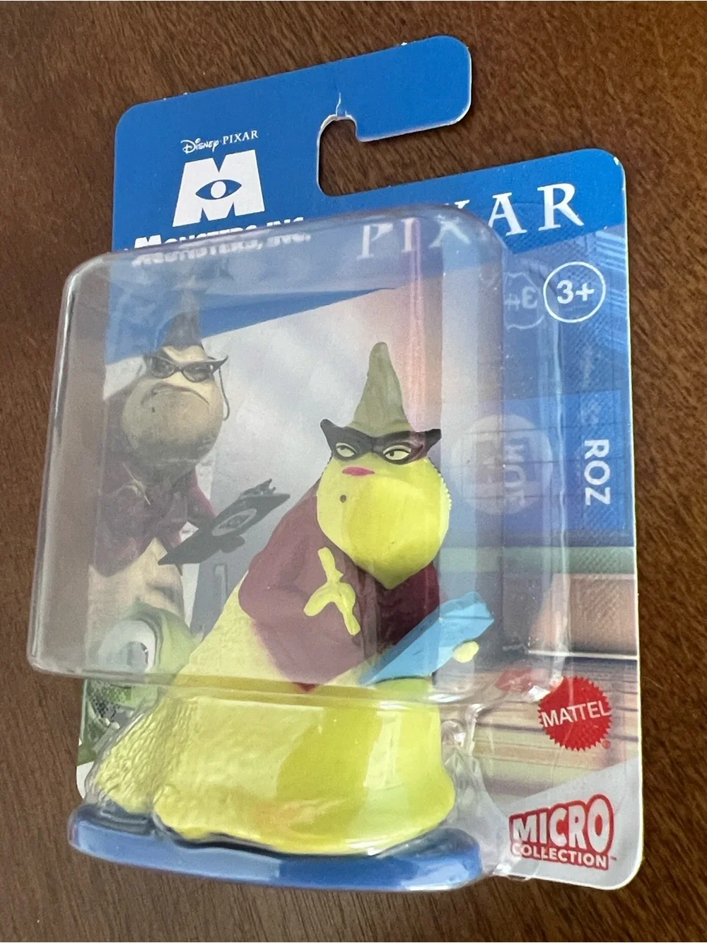 Disney Pixar Monsters, Inc. ROZ Micro Collection Figure - Yellow and Maroon